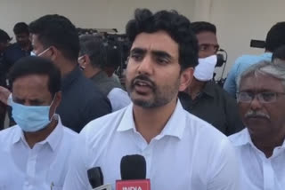 nara nara lokesh on jagan