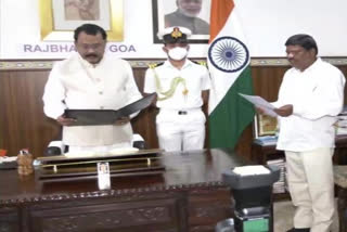 Ganesh Gaonkar sworn in as pro-tem Speaker of Goa Assembly