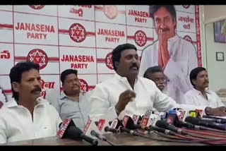 janasena spokesperson pothina mahesh press conference