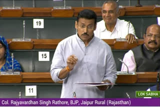 Lok Sabha MP Rajyavardhan Rathore