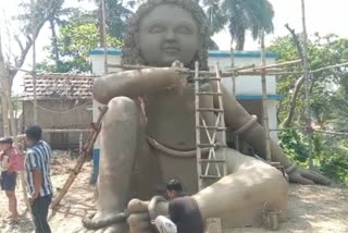 27 Feet Gopal Idol Being Built in Sutragarh Eve of Dolyatra