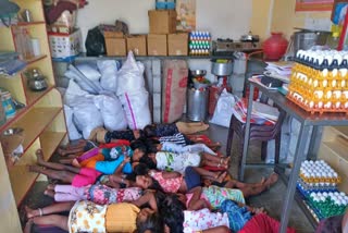 lack of amenities in Ramnagar Anganwadi center