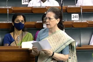 Sonia Gandhi raises social media issue
