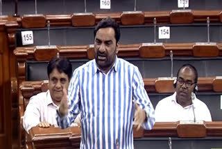 Hanuman Beniwal in Lok Sabha