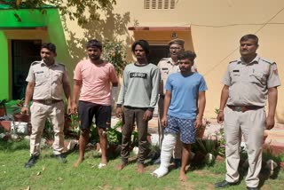 Four arrested in Bhilwara Loot case