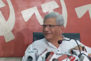 Sitaram Yechury In Kolkata