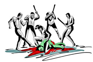 YCP leaders attacks social activist