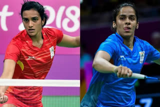 P.v. sindhu-saina nehwal