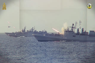 Watch! India's Naval might in full display