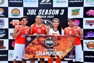 3BL Round 5 title  Delhi Diwas beat Ludhiana Queens  Delhi Diwas  Ludhiana Queens  दिल्ली दीवास  लुधियाना क्वींस  3बीएल राउंड  3बीएल खिताब  Sports News  खेल समाचार