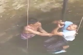 chittorgarh man jumps into well