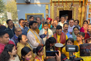 Bhasma Holi played in Kashi Vishwanath Temple