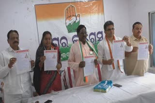 publication of manifesto by congress for municipal election