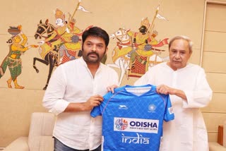 Comedy king Kapil Sharma meets with Odisha CM Naveen Patnaik