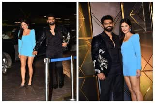 Vicky Kaushal arrives hand-in-hand with Katrina Kaif at Apoorva Mehta's birthday bash