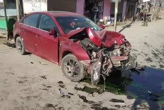 Road Accident in Sumbal