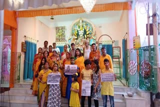 Dol utsav with Durga puja at Serampore