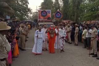 Holi celebration in Ankola.