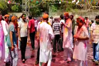 Holi Celebration at Tollygunge