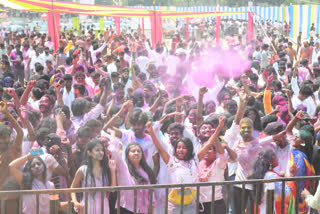 Holi celebrations in hyderabad images