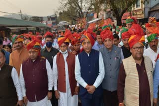 CM Jairam concludes Sujanpur Holi