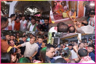 CM offered prayers at the historic Mahaprabhu Sri Sri Doul Govinda temple