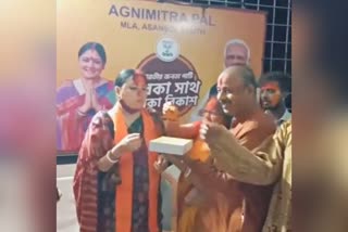 BJP Candidate Agnimitra Paul against TMC Shatrughan Sinha