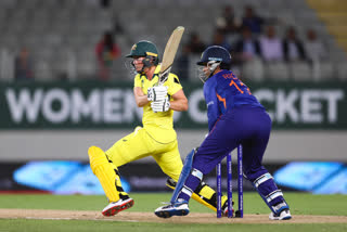 Australia score before rain, Australia innings, India vs Australia, India innings, ICC Women's World Cup