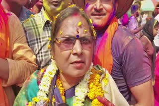 NDA candidate from bochaha seat Baby Kumari