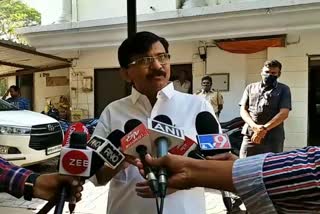 Shiv Sena MP Sanjay Raut reaction  Those who bow before Aurangzeb grave have no place in alliance  Shiv Sena MP Sanjay news  ಶಿವಸೇನೆ ಸಂಸದ ಸಂಜಯ್​ ರಾವುತ್​ ಪ್ರತಿಕ್ರಿಯೆ  ಔರಂಗಜೇಬ್ ಸಮಾಧಿಯ ಮುಂದೆ ತಲೆಬಾಗುವವರಿಗೆ ಮೈತ್ರಿಯಲ್ಲಿ ಸ್ಥಾನವಿಲ್ಲ  ಶಿವಸೇನೆ ಸಂಸದ ಸಂಜಯ್​ ರಾವುತ್​ ಸುದ್ದಿ