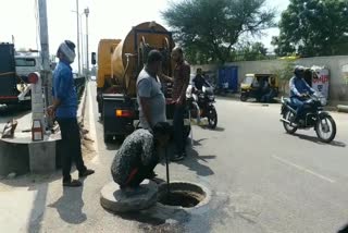 Cleaning septic and Sewer in jaipur