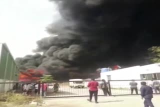 Pune Car Factory Fire