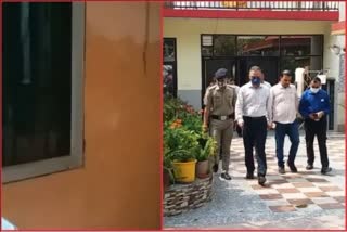 Water coming out from the ground and walls inside houses in Bilaspur