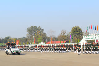 Passing out parade at Punjab Regimental Center Ramgarh