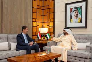 Syrian President Bashar Assad was in the United Arab Emirates on Friday, his office said, marking his first visit to an Arab country since Syria's civil war erupted in 2011