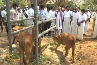 goshala's will be made as panchagavya centres says TTD EO Jawahar reddy