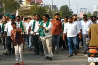 Amaravathi JAC Padayatra