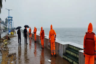 India Meteorological Department today informed that the low-pressure area in South East of the Bay of Bengal is likely to intensify into a Cyclonic Storm