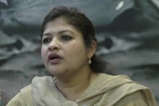 bjp MP Shweta Mahale criticize shivsena