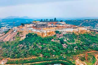 Yadadri temple Renovation