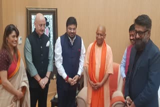 The team of 'The Kashmir Files' met the Chief Minister Yogi