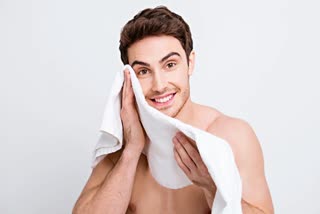 tips for glowing skin male