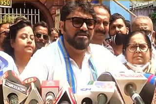 Babul Supriyo filed nomination