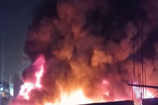 Fire in Sahibabad: