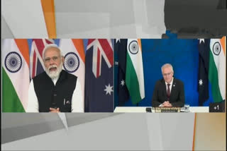 India Australia Virtual Summit