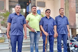 शंभू सिंह के 4 निजी सुरक्षा गार्ड पुलिस हिरासत में