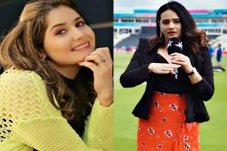 IPL 2022 Female anchors  Anchors Host IPL 2022  IPL Anchors  IPL 2022  IPL Host Anchors  Latest ipl news  Sports News  Sanjana Ganesan  Tanya Purohit  Neroli Medows  Mayanti Langer  Nashpreet Kaur