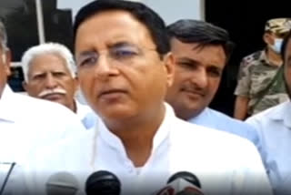 Randeep Surjewala in Jodhpur