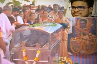 Naveen's body brought back from Ukraine, family friends bid tearful adieu