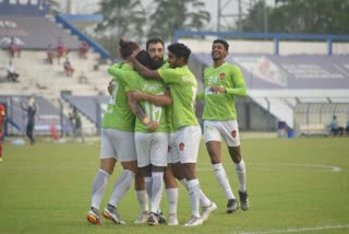 i league  gokulam kerala fc vs trau fc  i league highlights  ഐ ലീഗ്  ട്രാവു എഫ്‌സി- ഗോകുലം കേരള എഫ്‌സി